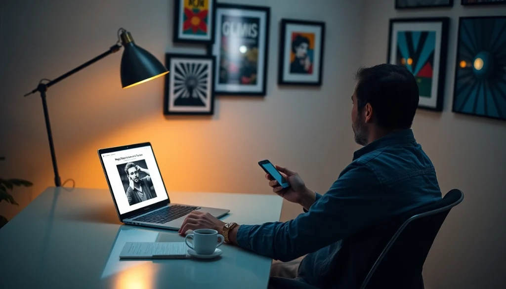 Generate stunning visuals with an image to prompt generator tool interface.